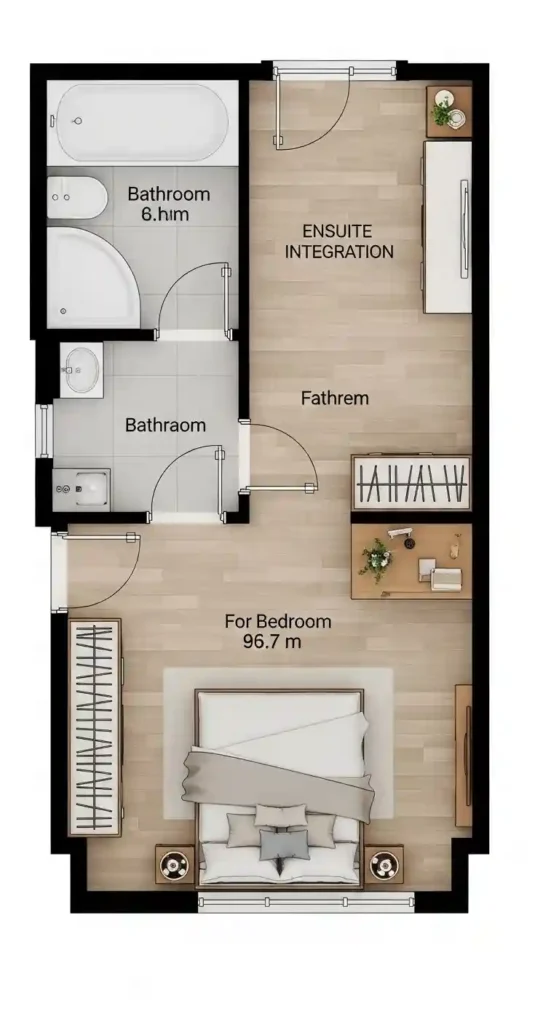 12. Ensuite Bathroom Integration