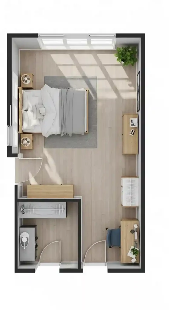 5. Guest Bedroom Comfort Plan